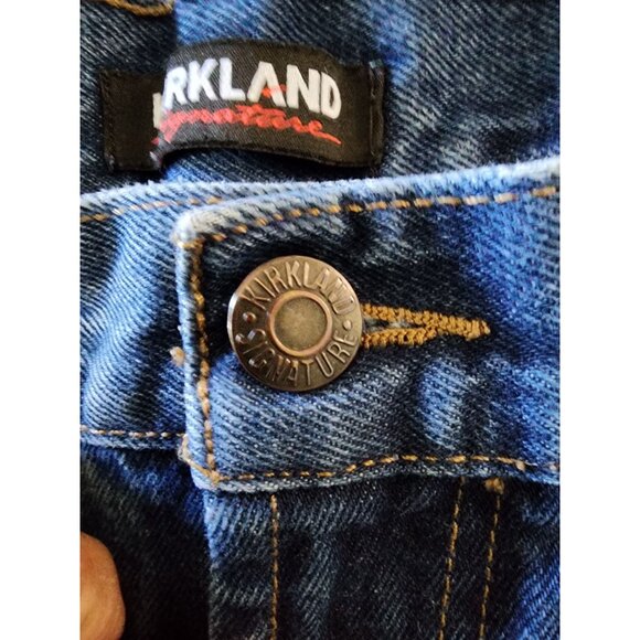Kirkland Signature Mens Jeans 38x30 Blue Denim 100% Cotton - Picture 4 of 11